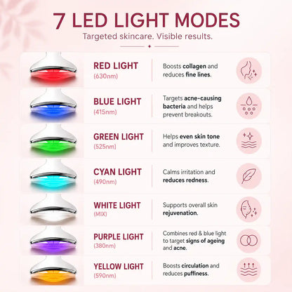 Vessune™ 7-in-1 LED Neck & Face Massager