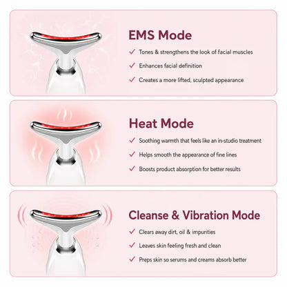Vessune™ 7-in-1 LED Neck & Face Massager