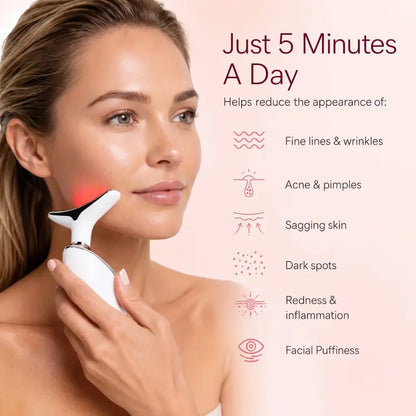 Vessune™ 7-in-1 LED Neck & Face Massager