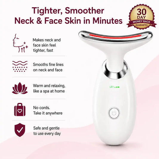 Vessune™ 7-in-1 LED Neck & Face Massager